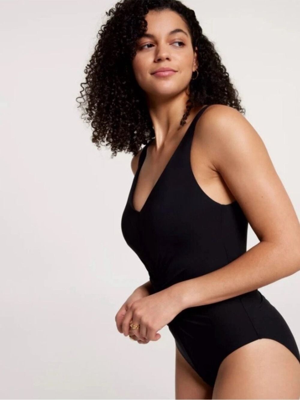 CALIA Ruched One Piece Swimsuit. - Picture 2 of 7